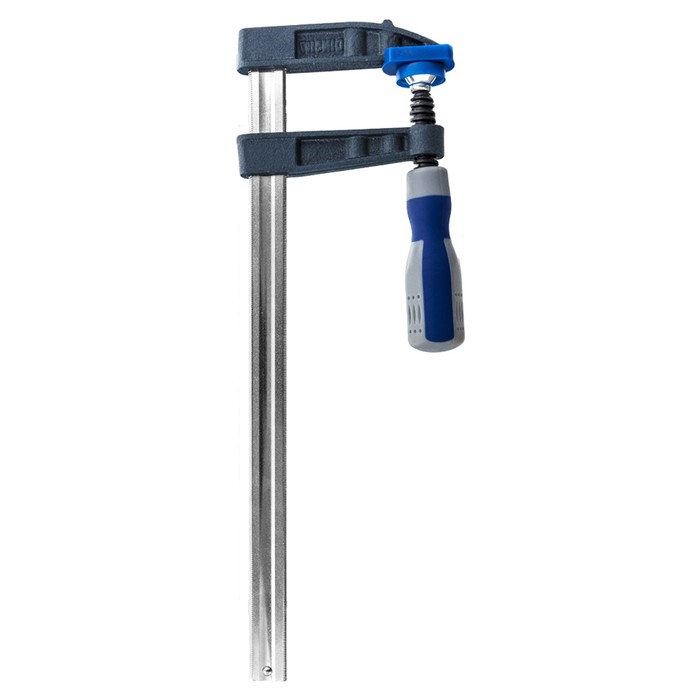 Струбцина "КОБАЛЬТ" 244-575, F-образная, кованая, 80 × 300 мм, 270 кгс, 0.89 кг