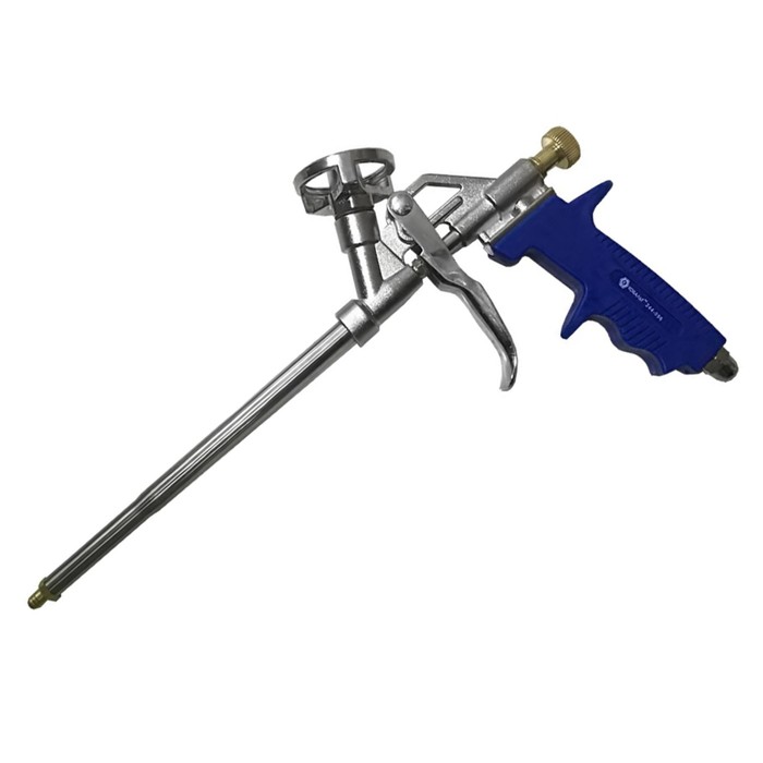 Пистолет для монтажной пены &quot;КОБАЛЬТ&quot; 244-056, металлический корпус