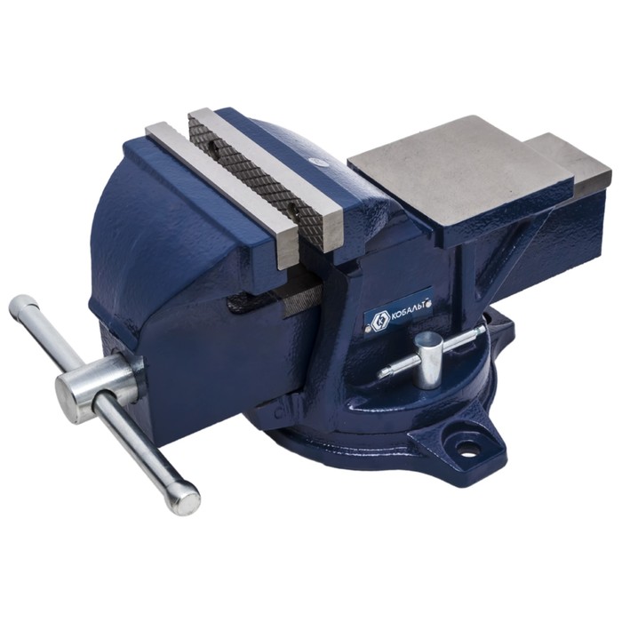 Тиски слесарные "КОБАЛЬТ" 245-985, поворотные, 13 кг
