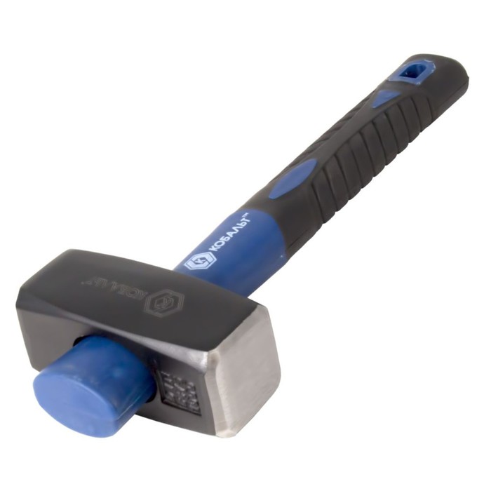 Кувалда "КОБАЛЬТ" 240-980, 1500 г, фибергласовая рукоятка обратного типа