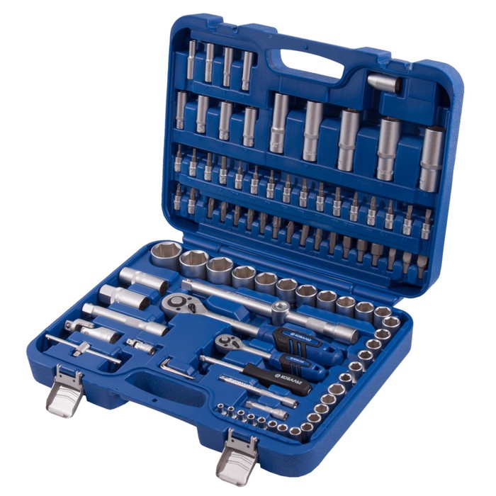 Набор инструмента универсальный "КОБАЛЬТ" 010106-94, 1/4" и 1/2", кейс