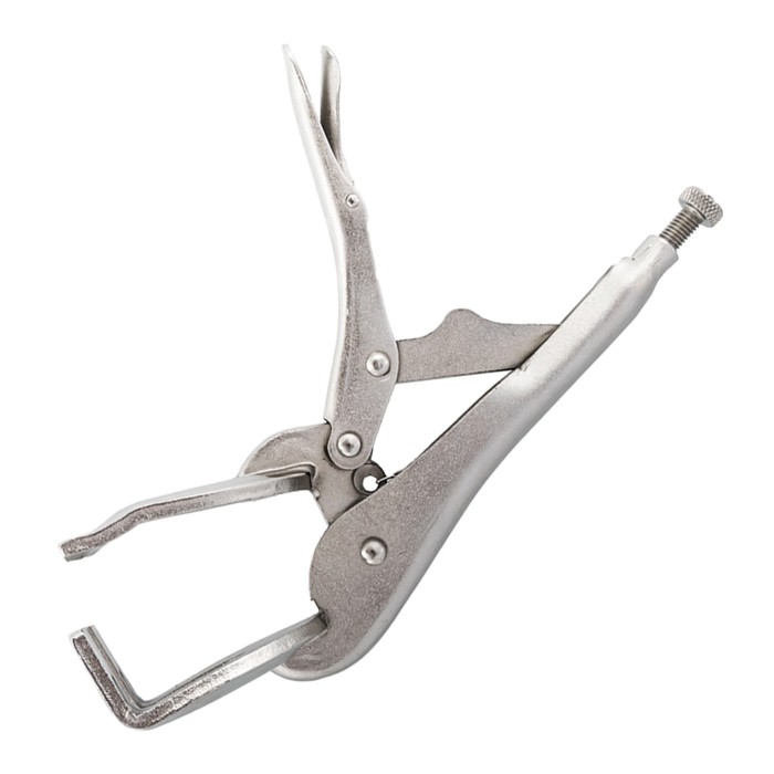 Клещи зажимные "КОБАЛЬТ" 244-278, для сварочных работ, 250 мм, ширина губок 70 мм