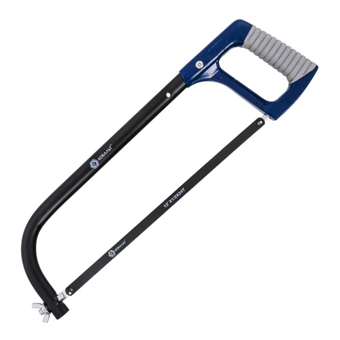 Ножовка по металлу "КОБАЛЬТ" 246-500, 24 TPI, алюминиевая рукоятка