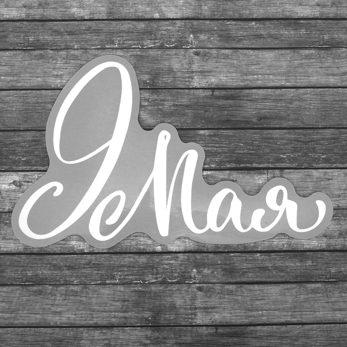 Наклейка на авто "9 мая", 17 х 18 см