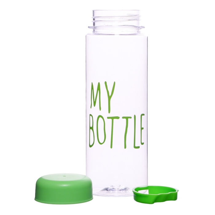 Бутылка для воды "My bottle", 500 мл, 6 х 19 см, микс