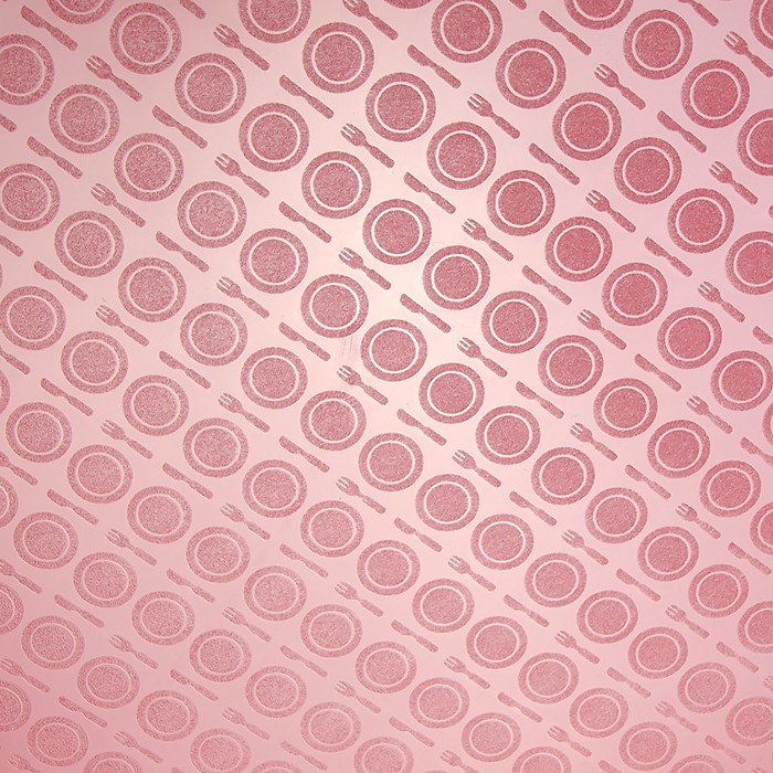 Поднос прямоугольный 49,5х35 см, цвет бордовый