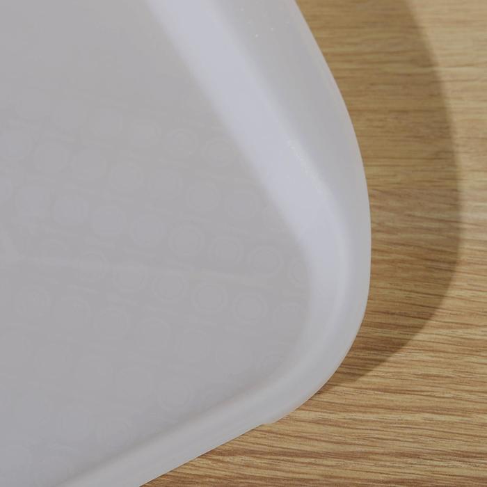 Поднос прямоугольный 49,5х35 см, бесцветный