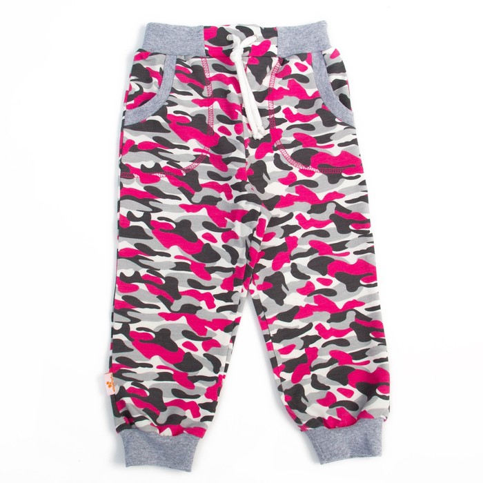 Брюки детские "Озорной патруль", рост 98 (34) см, цвет розовый 40-5ТР(ФУ)