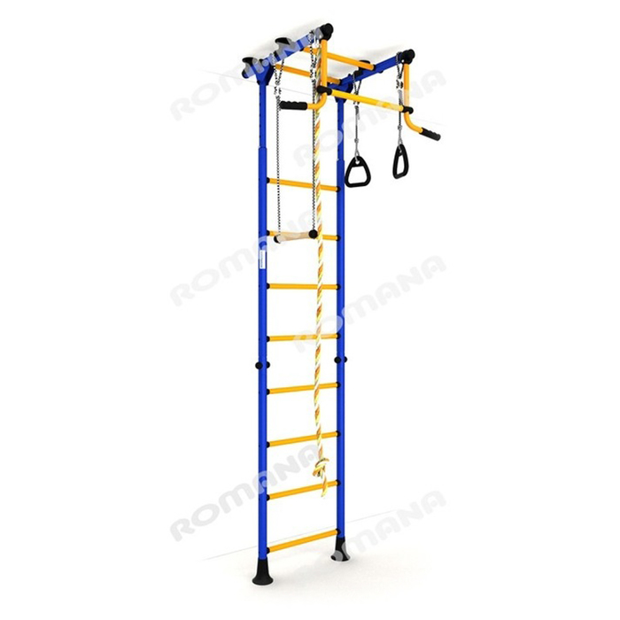 Детский спортивный комплекс "Комета 2", цвет сине- жёлтый