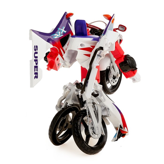 Робот-трансформер «Мотобот» металлический