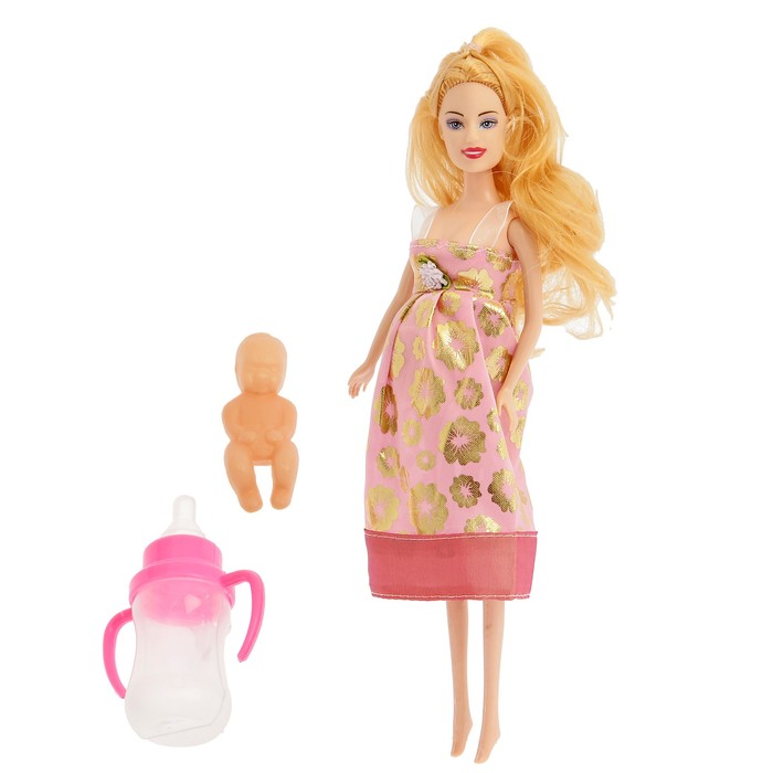 Кукла модель "Сирена" в платье, с аксессуарами, МИКС