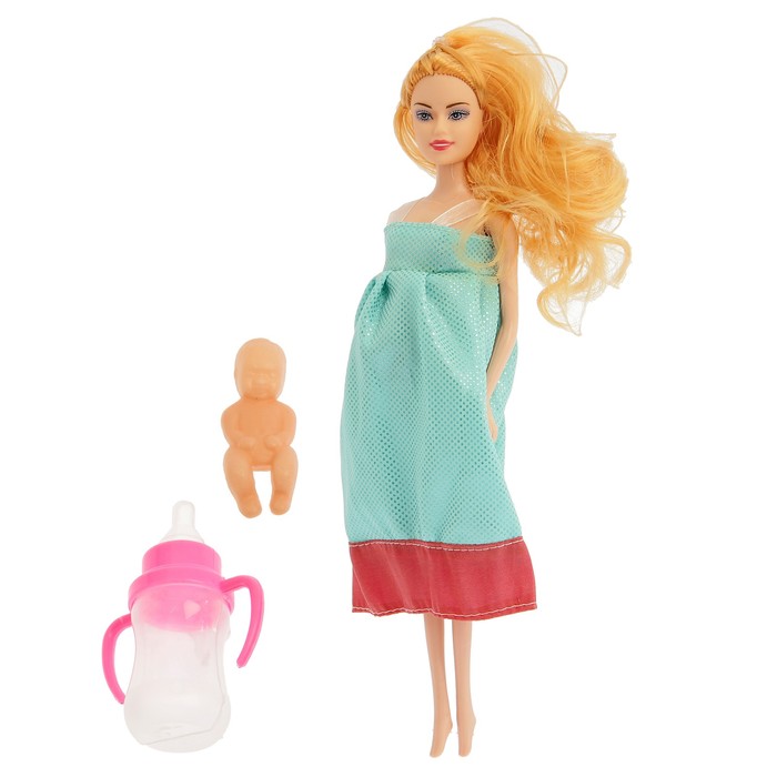 Кукла модель "Сирена" в платье, с аксессуарами, МИКС