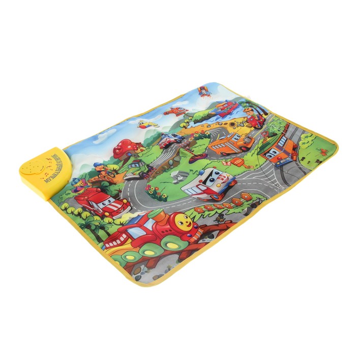 Музыкальный коврик "Весёлая полянка: Городок"