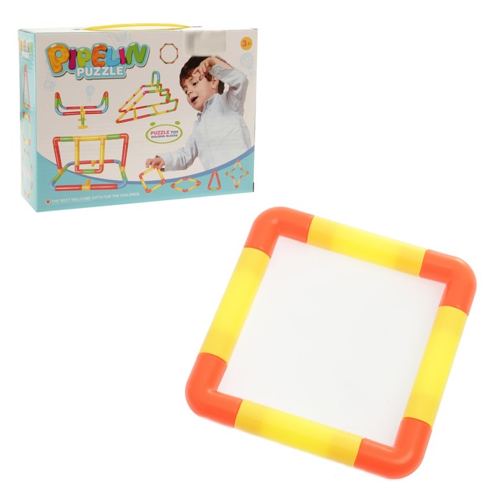 Конструктор «Забавные соломинки», 91 деталь