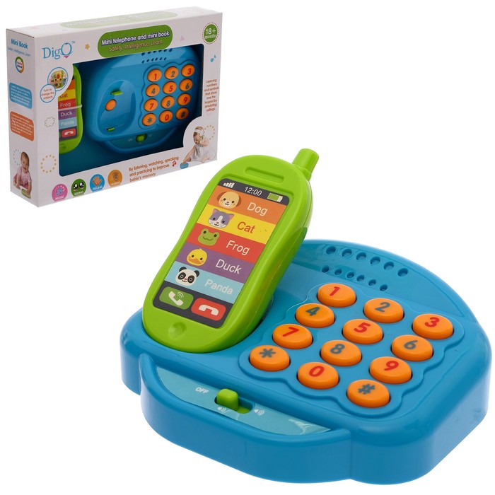 Развивающая игрушка "Телефон зверята"