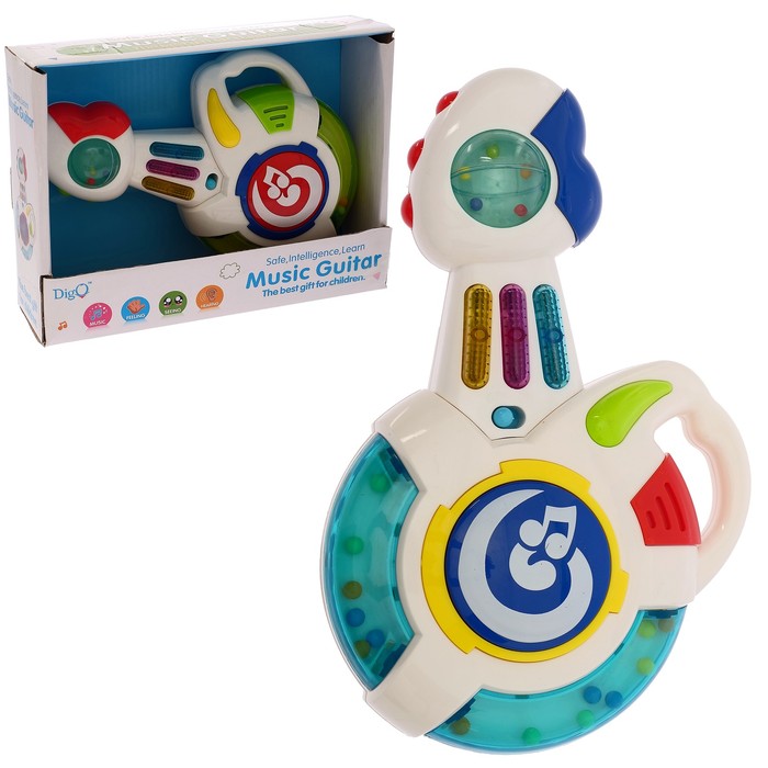 Игрушка музыкальная «Гитара», цвета МИКС