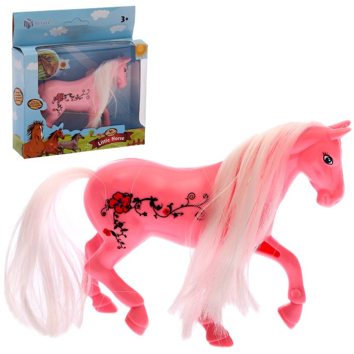 Лошадка с рисунком, МИКС