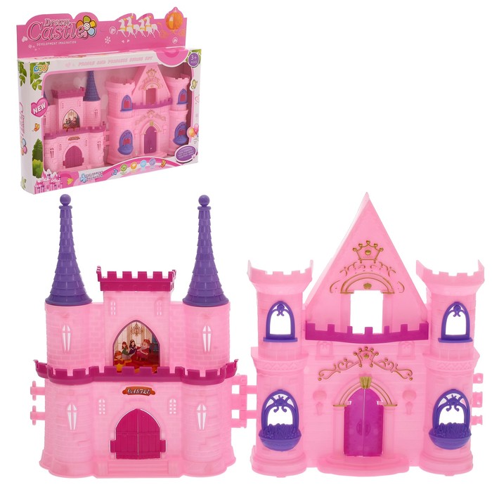 Замок для кукол, складной