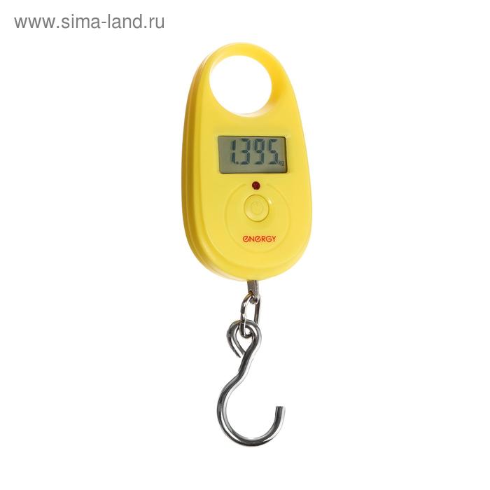 безмен электронный energy bez 150 011634 желтый Безмен ENERGY BEZ-150, до 25 кг, жёлтый