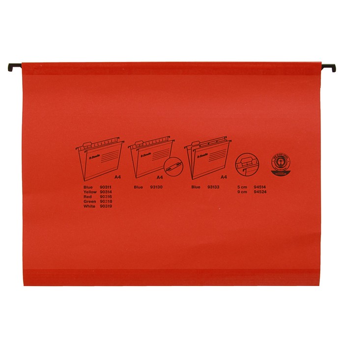 Папка подвесная А4 Esselte Pendaflex ECO 90316, красная