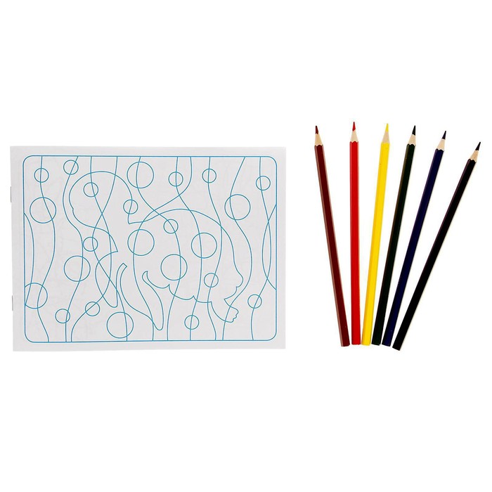 Лото пластиковое "Линии и контуры" (5+) Комплект из трёх игр