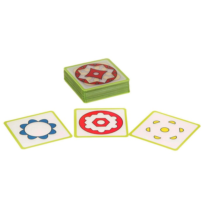 Лото пластиковое "Орнаменты" (6+) Комплект из трёх игр