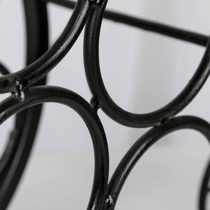 Подставка винная "Велосипед", на 7 бутылок