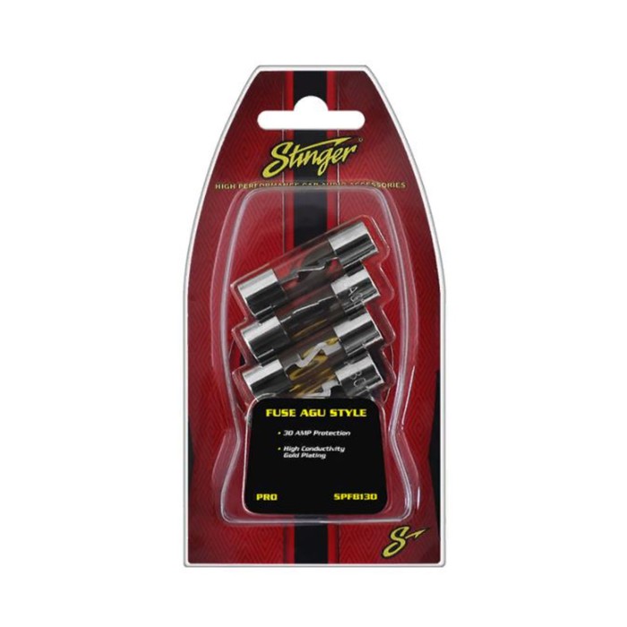 30А предохранитель AGU-типа Stinger SPF8130, набор 5 шт.