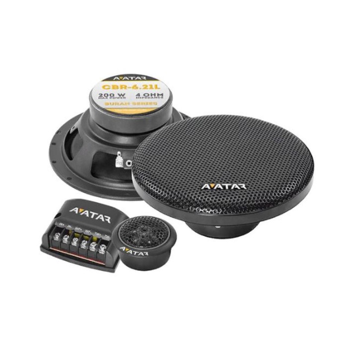 Акустическая система AVATAR CBR-6.21L, 16.5 см, 200 Вт, набор 2 шт