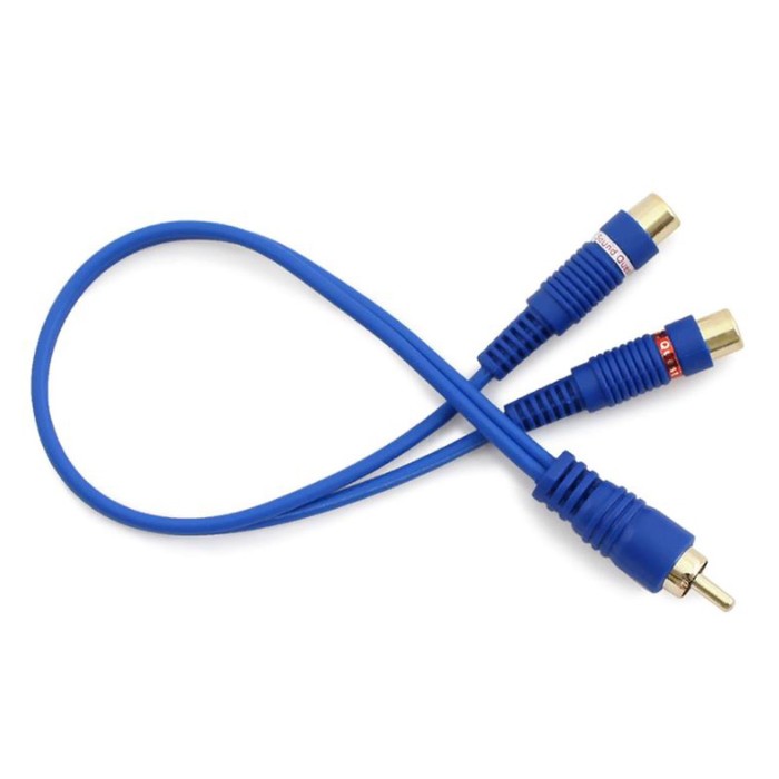 Разветвитель-Y Sound Quest SQIBY2F, 1"папа" х 2"мама"