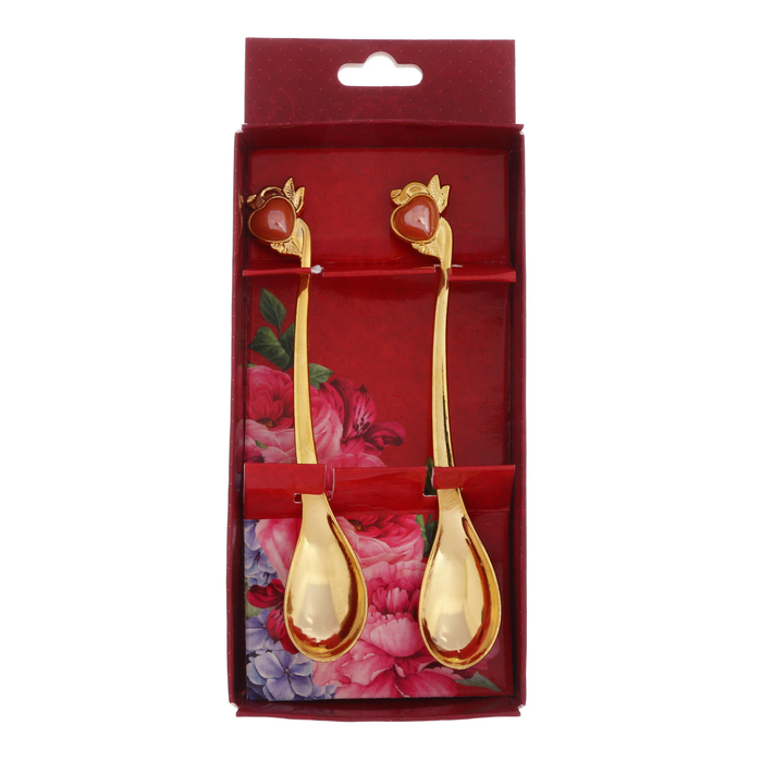 Набор чайных ложек "Для самой романтической пары"