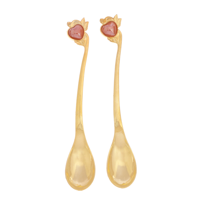 Набор чайных ложек "Для самой романтической пары"