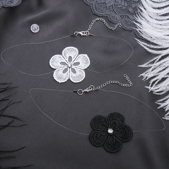 Чокер "Императрица", стразинка, цвет МИКС