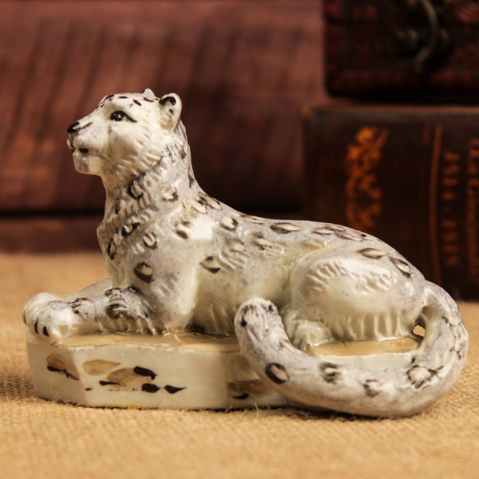 Статуэтка "Барс" фарфор, ручная работа