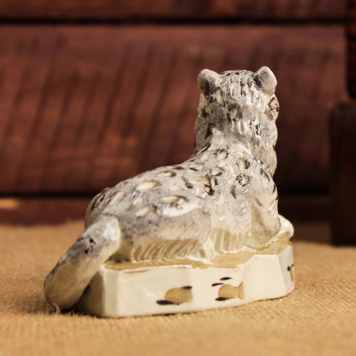 Статуэтка "Барс" фарфор, ручная работа