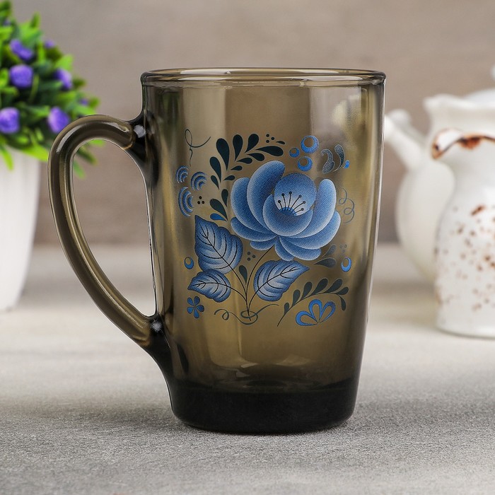 Кружка 300 мл "Гжель. Ca del vetro"