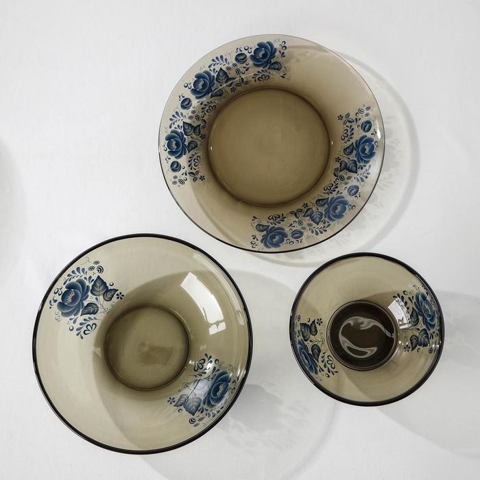 Набор столовый "Гжель" Ca del vetro, 24 предмета