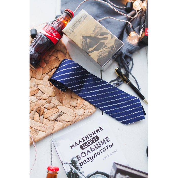 Подарочный набор: галстук и ручка "Лучшему из лучших"