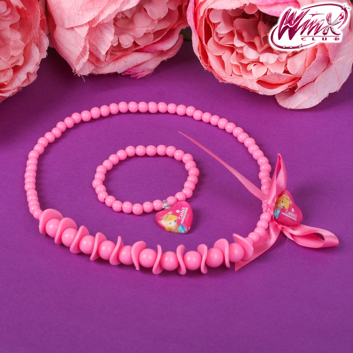 Набор бусы, браслет "Самая стильная", Феи Винкс: Стелла
