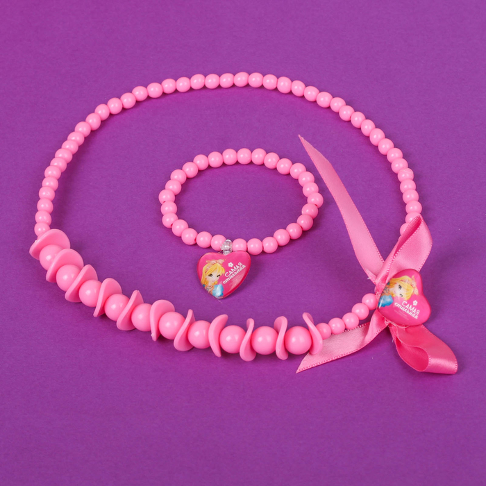 Набор бусы, браслет "Самая стильная", Феи Винкс: Стелла