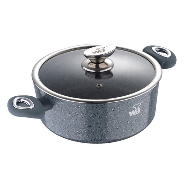 Кастрюля Wellberg Ekko, 24 см, 4,9 л