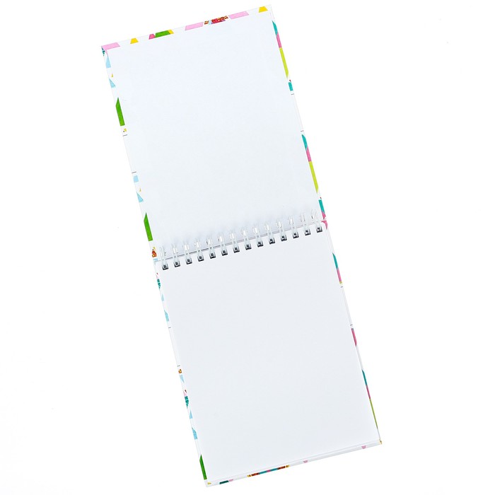 Скетчбук на гребне "Прекрасное в простом", твёрдая обложка, А6, 80 листов