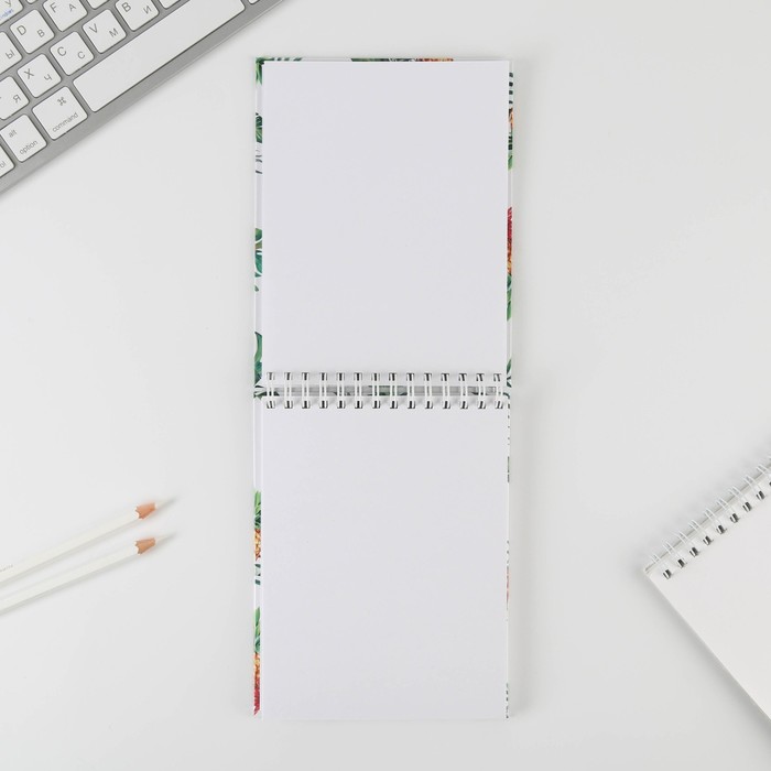 Скетчбук на гребне "Скетчбук", твёрдая обложка, А6, 80 листов