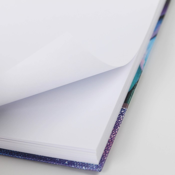 Скетчбук на гребне "Яркого дня", твёрдая обложка, А6, 80 листов