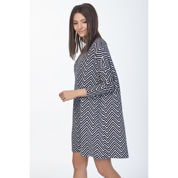 Платье женское, размер 42, цвет тёмно-синий 735.1-02