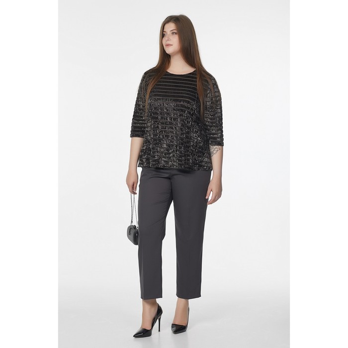 Блуза женская, размер 56, цвет хаки 2-520-15