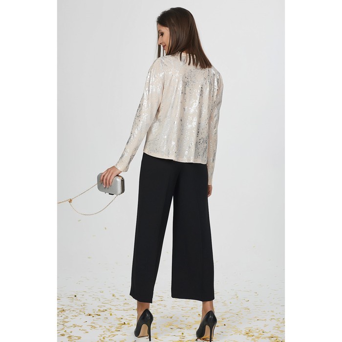 Блуза женская, размер 46, цвет абрикосовый 532-04