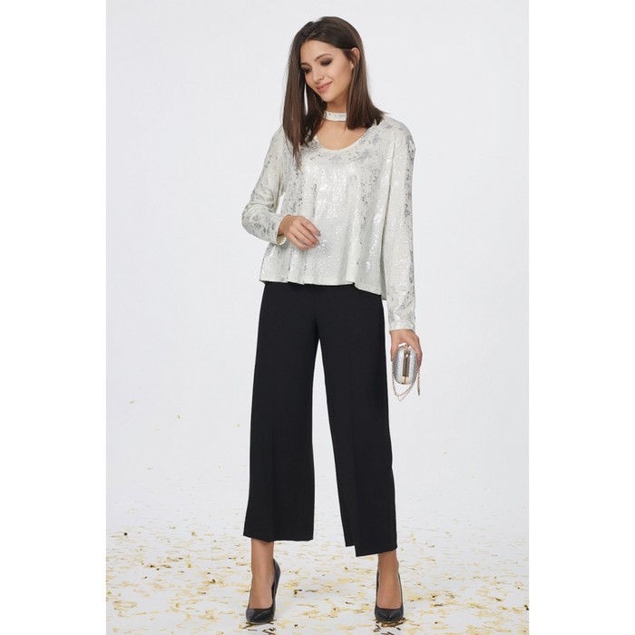 Блуза женская, размер 42, цвет кремовый 532-07