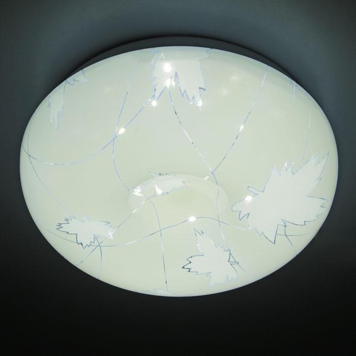 Светильник светодиодный "Кленовый лист"  32W LED 6000K 23x23см