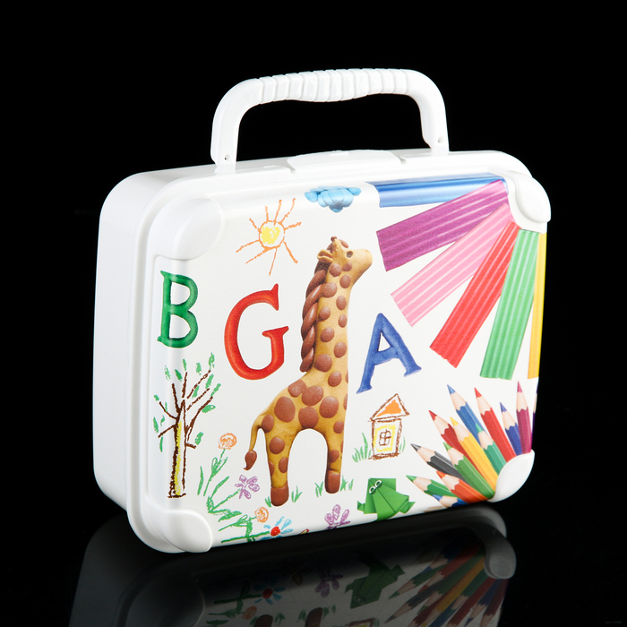 Контейнер универсальный с ручкой 158x196x69 мм, цвет МИКС